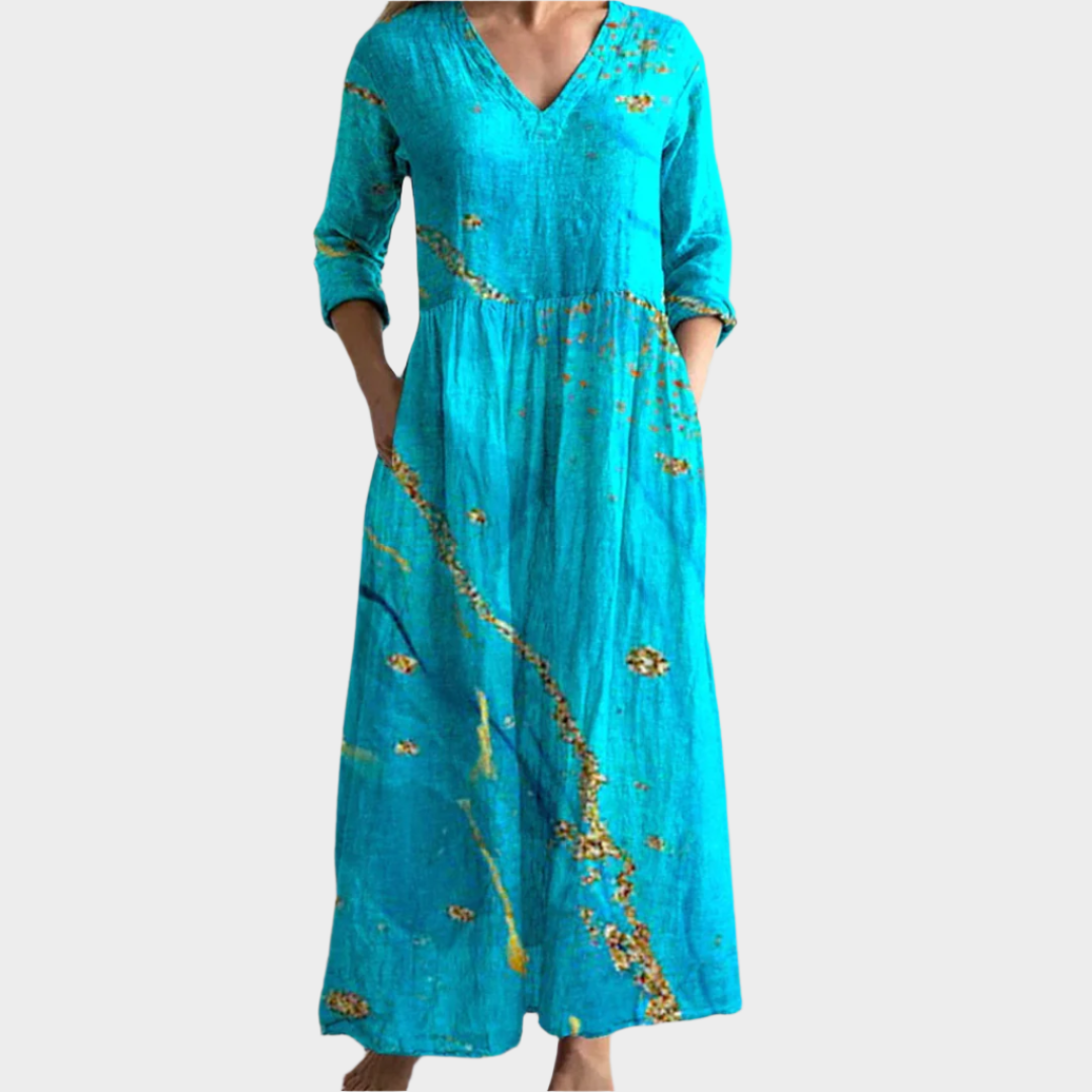 Μποέ Φόρεμα με Αέρινο Στυλ