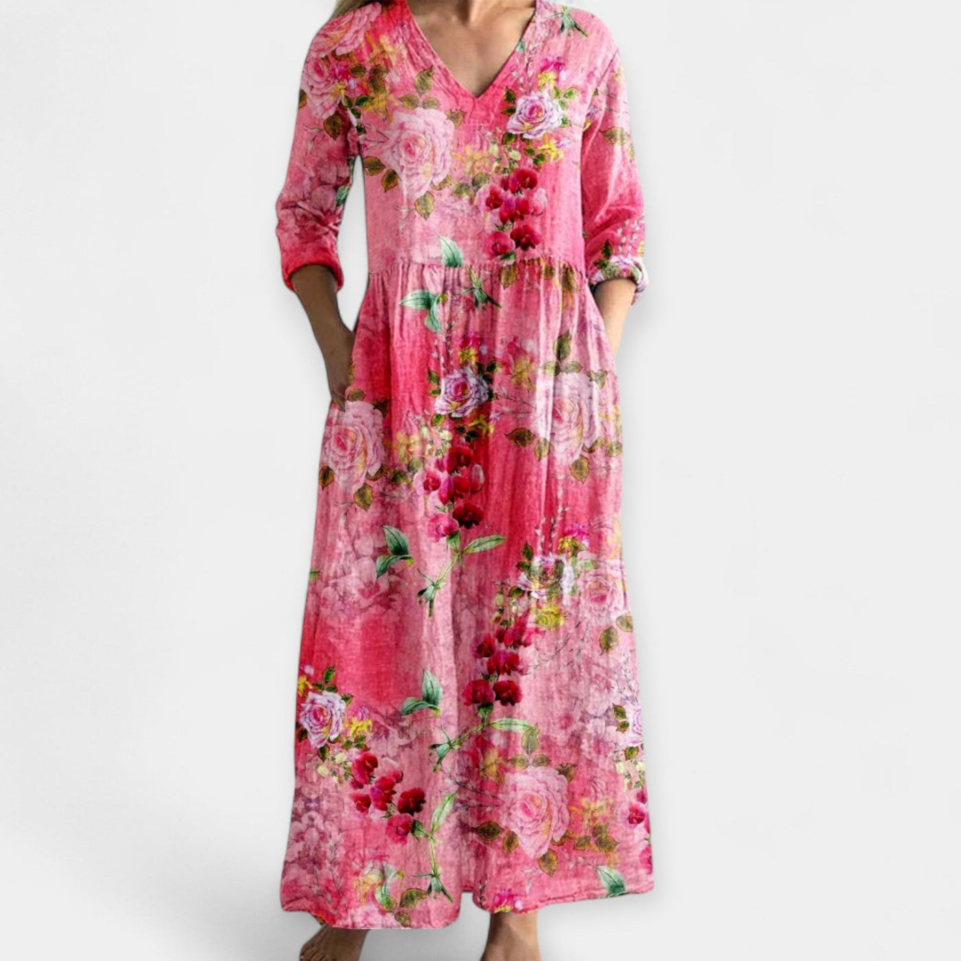 Ελαφρύ Φλοράλ Φόρεμα