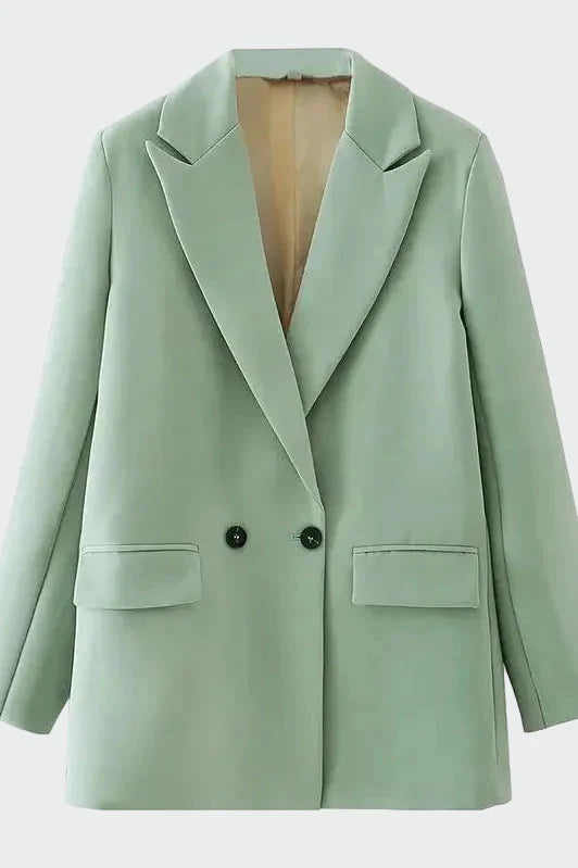 Σακάκι Oversized με Μοντέρνα Γραμμή