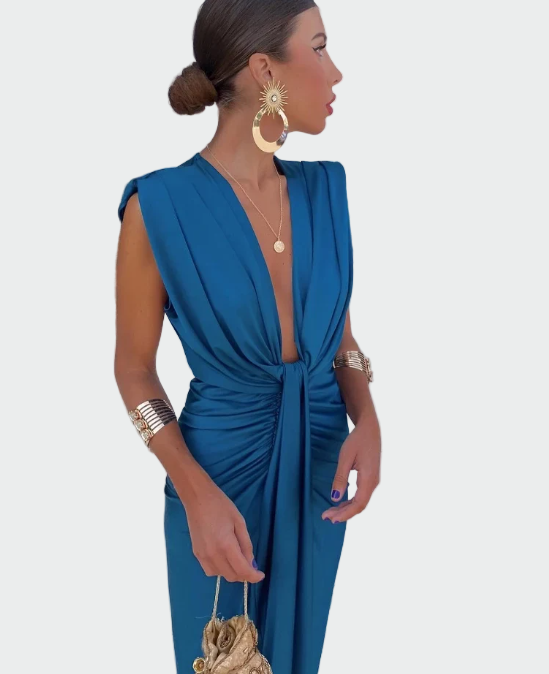 Αέρινο Πλισέ Φόρεμα