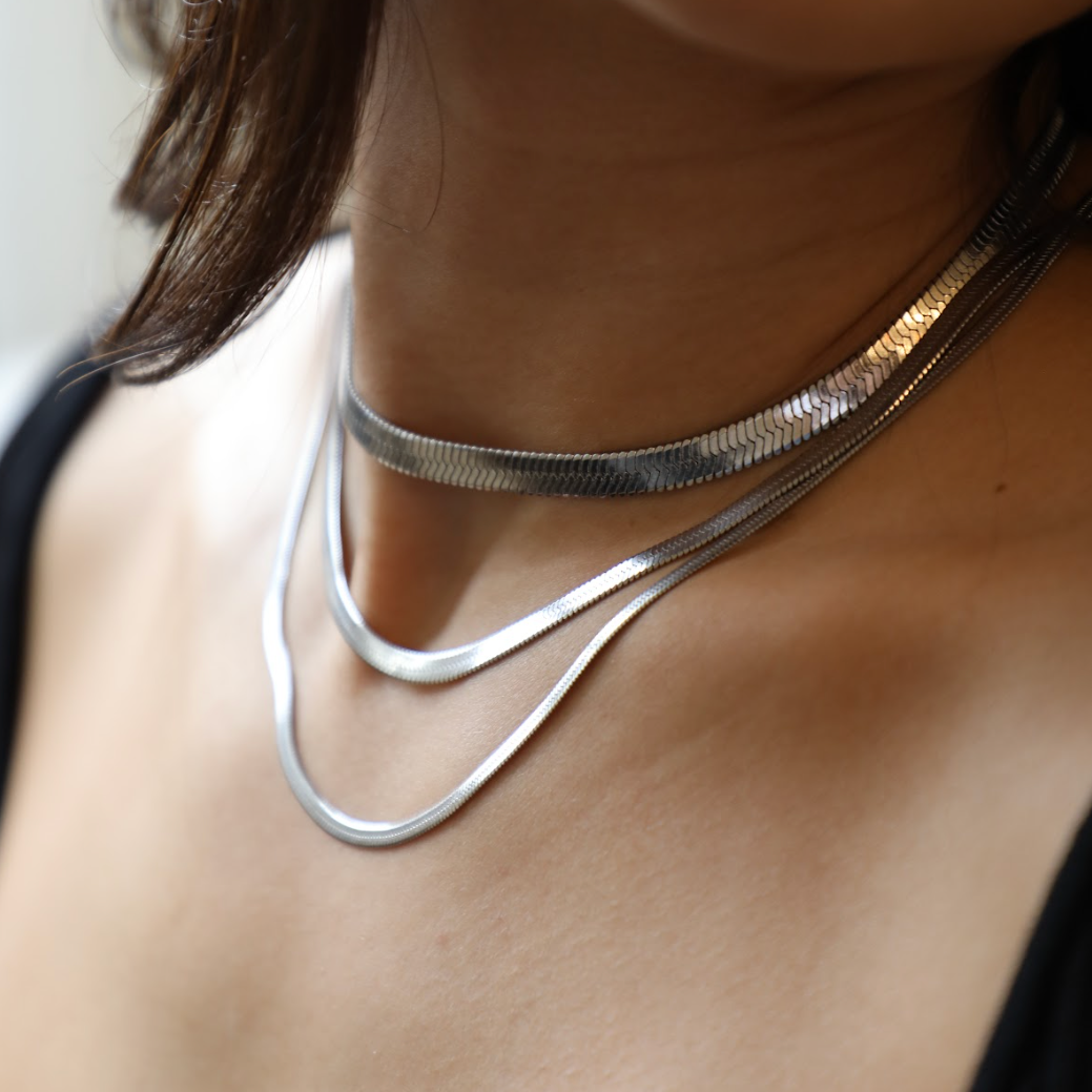 Λάμποντας Φίδι Κολιέ 