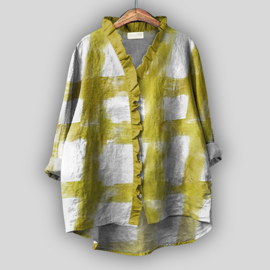 Λινή Μπλούζα με Μπολάν