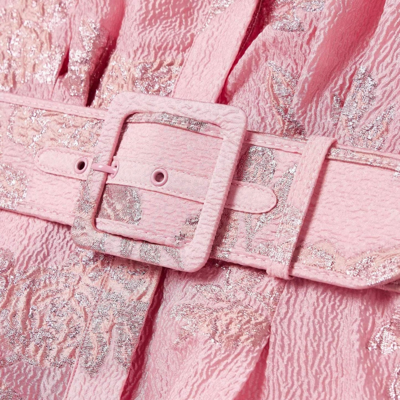 Beatrice™ | Ροζ Φόρεμα με Μανίκια Μπαλόνι