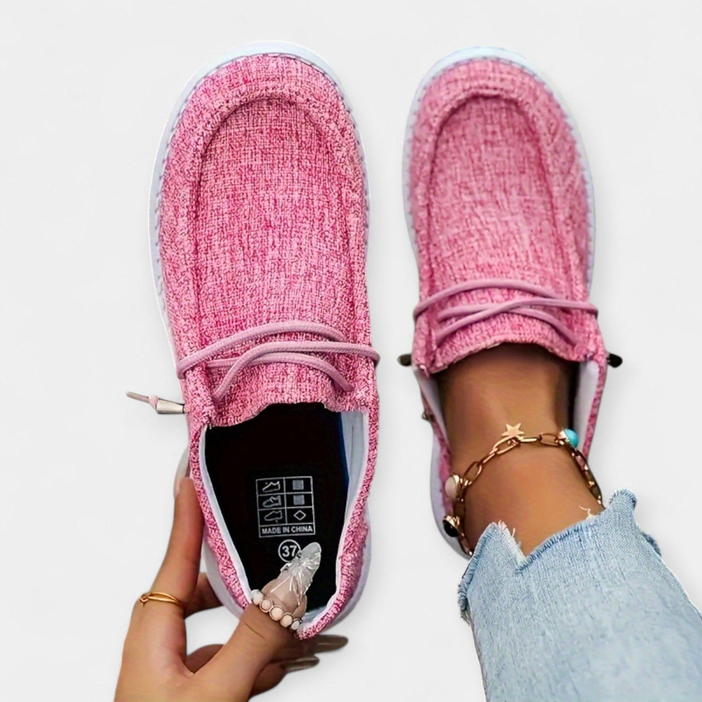 Άνετα Υφασμάτινα Παπούτσια για Καθημερινή Χρήση