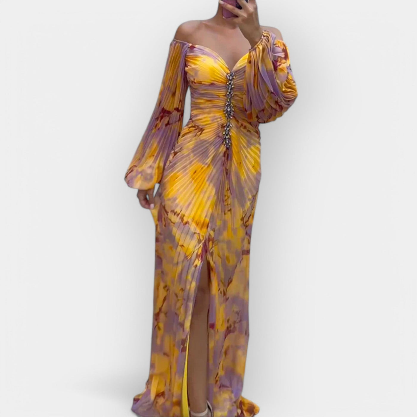 Αέρινο Φόρεμα με Άνοιγμα