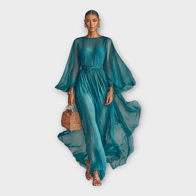 Αέρινο φόρεμα με κομψή και διαχρονική αισθητική