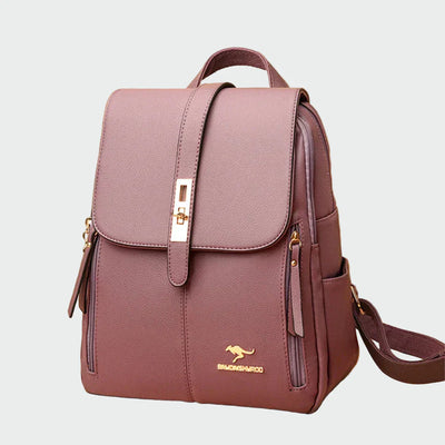 Κομψή δερμάτινη τσάντα