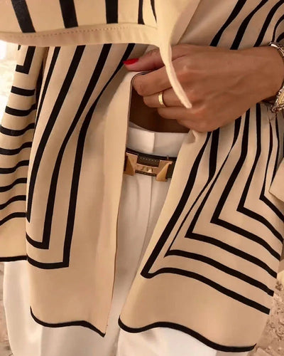 Πουκάμισο Ριγέ Εκλεπτυσμένου Στυλ