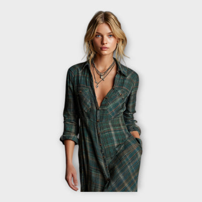 Πουκαμίσο φόρεμα με διαχρονική φινέτσα