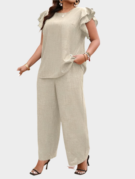 Σετ Λινό Κοστούμι