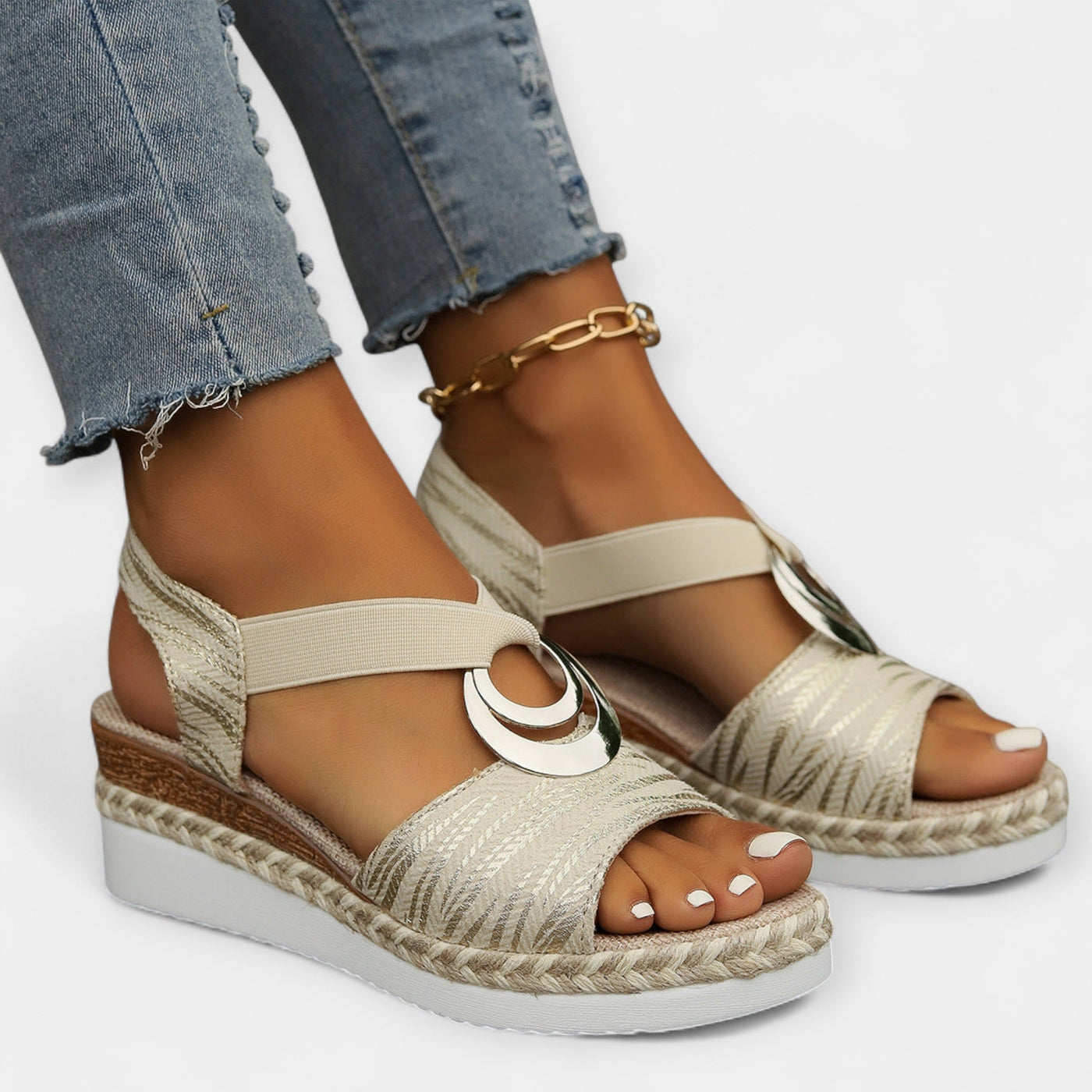 Ρωμαϊκά Σανδάλια με Πλέξη