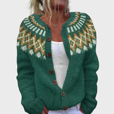 Άνετο Πλεκτό Γιλέκο