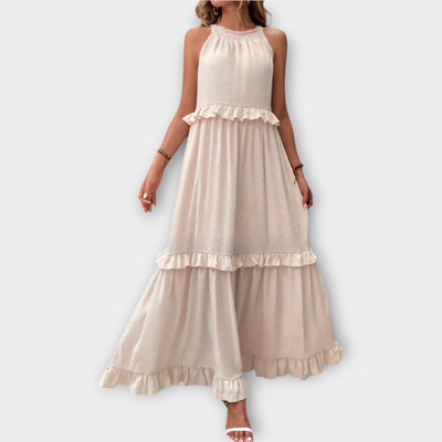 Φόρεμα με Λεπτές Τιράντες και Κομψή Γραμμή