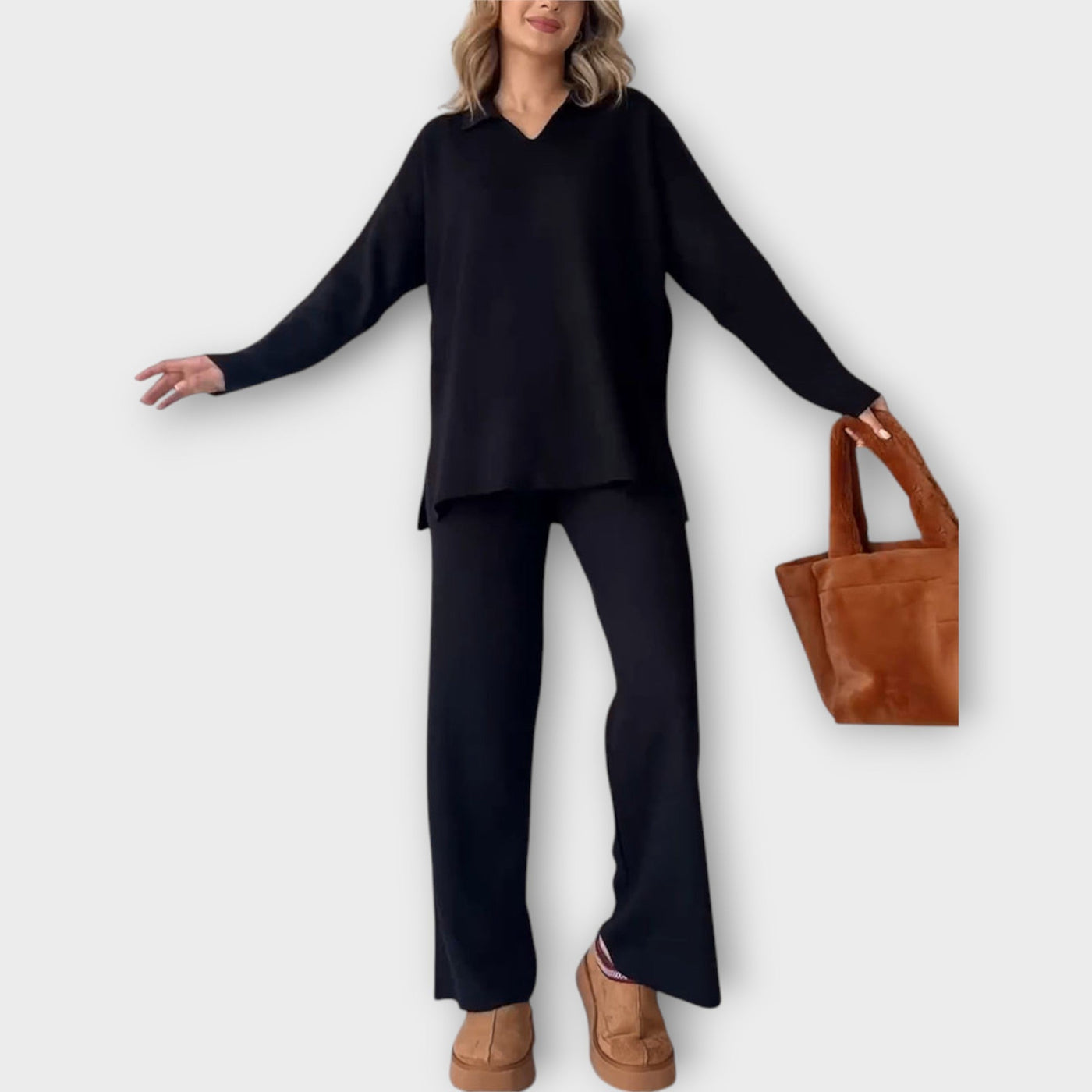 Σετ με Χαλαρή Γραμμή και Minimal Σχεδιασμό 