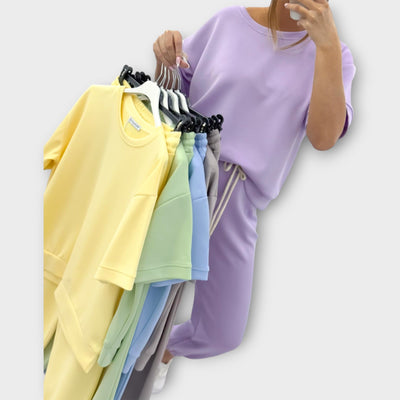 Σετ Loungewear με Χαλαρή Γραμμή 