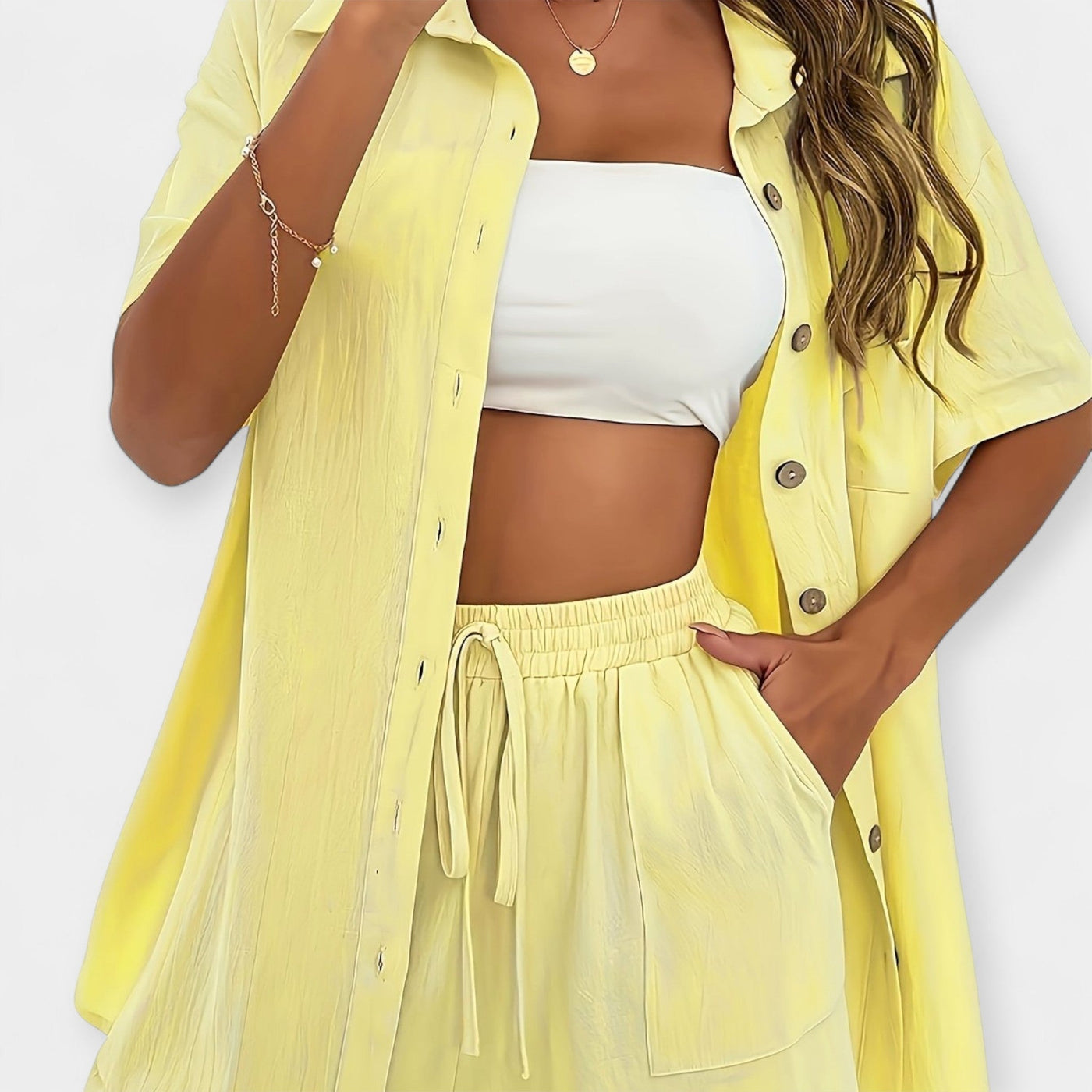 Σετ Πουκαμίσου και Σορτς