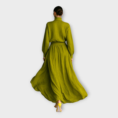 Πλεκτό σετ με αέρινη κομψότητα