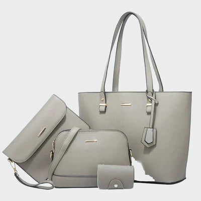 Κομψή δερμάτινη τσάντα ώμου