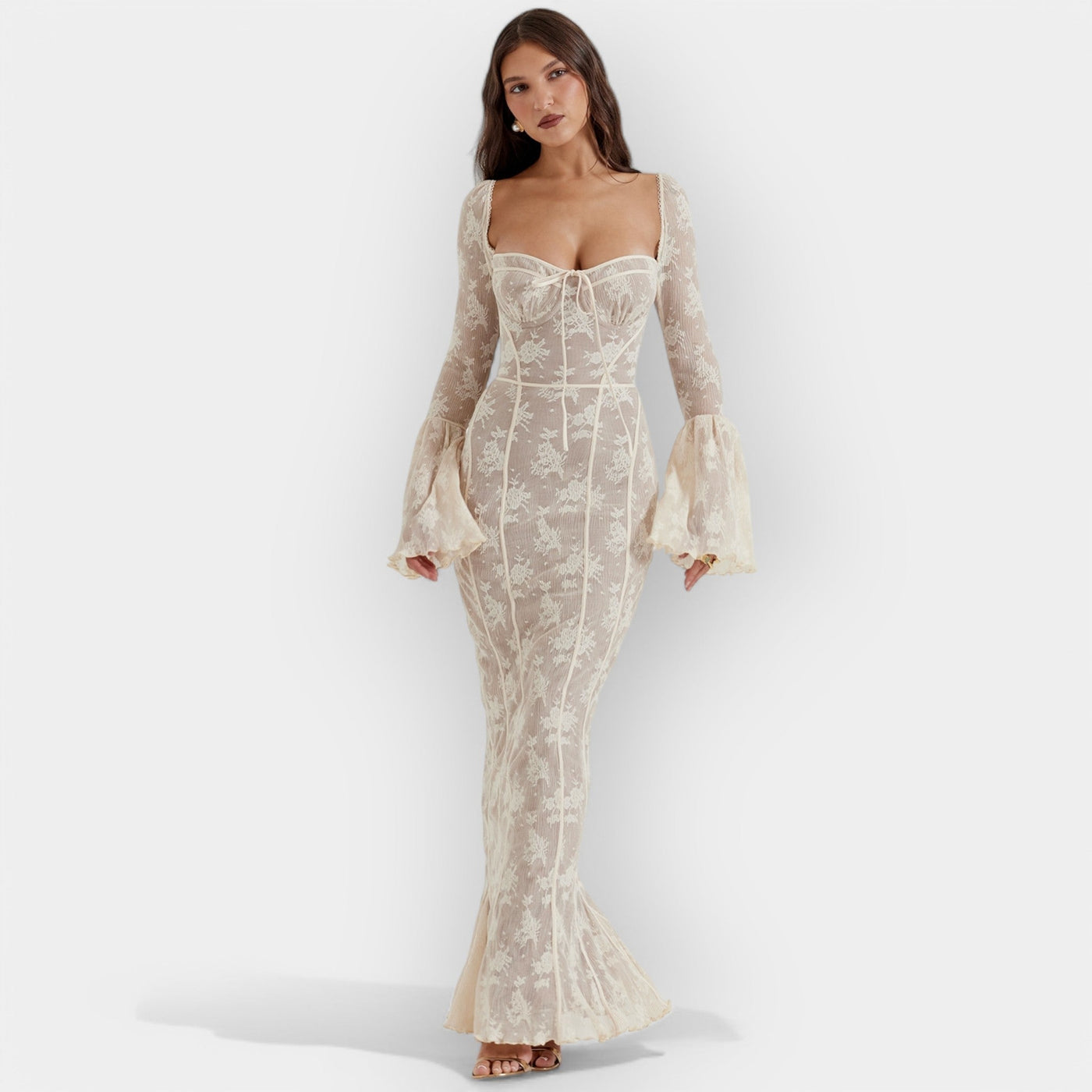 Μάξι Ξεχωριστό Βραδινό Φόρεμα