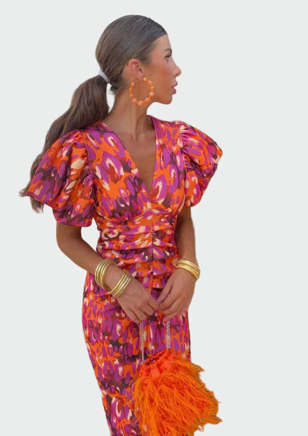 Μίντι Φόρεμα Κομψότητας