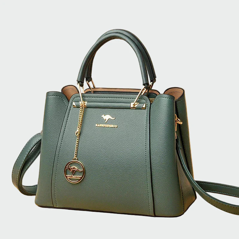 Πολυτελής δερμάτινη χειραποσκευή