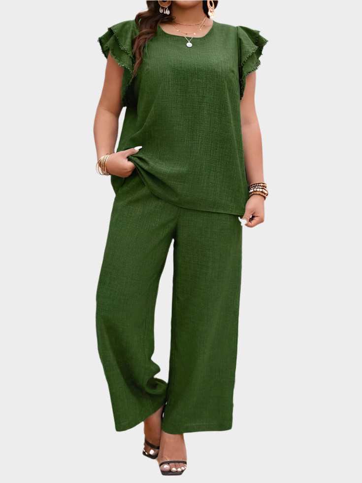 Σετ Λινό Κοστούμι