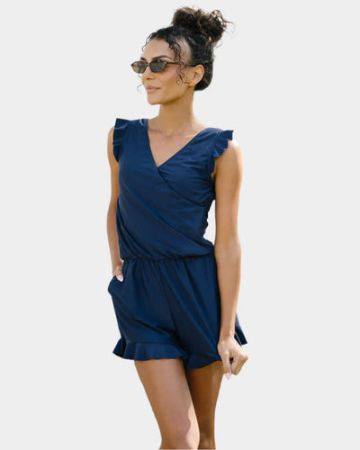 Μαγιό με Βολάν και Στήριξη Στήθους