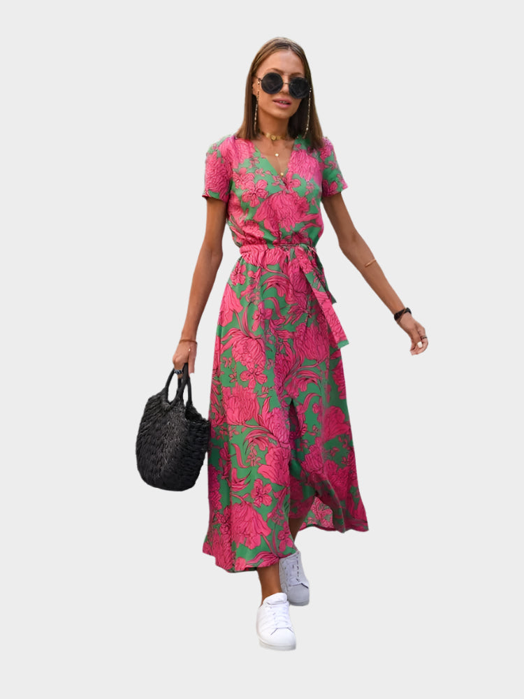 Φόρεμα με Καλοκαιρινό Σχέδιο