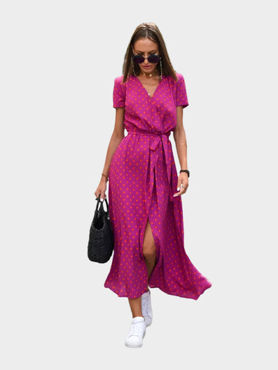 Φόρεμα με Καλοκαιρινό Σχέδιο