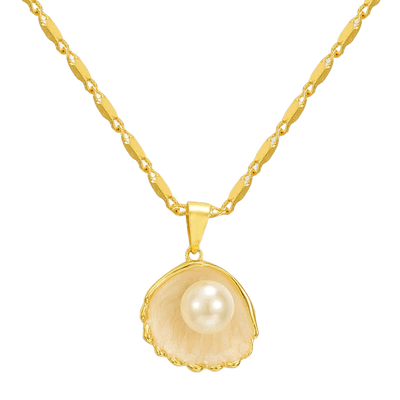 Κολιέ με Σχέδιο Κοχυλιού 