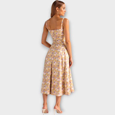 Μίντι Φόρεμα με Κορσέ