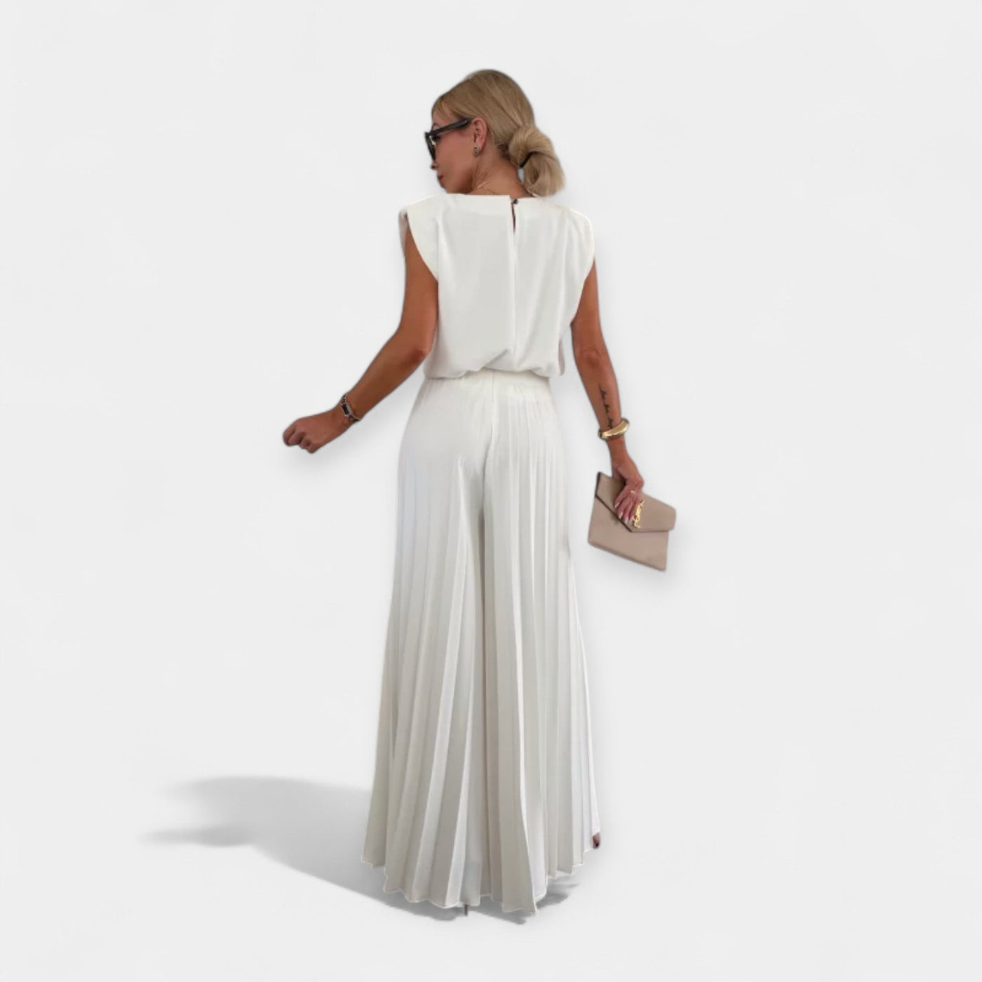 Σετ Καλοκαιρινής Μόδας με Τοπ και Παντελόνα