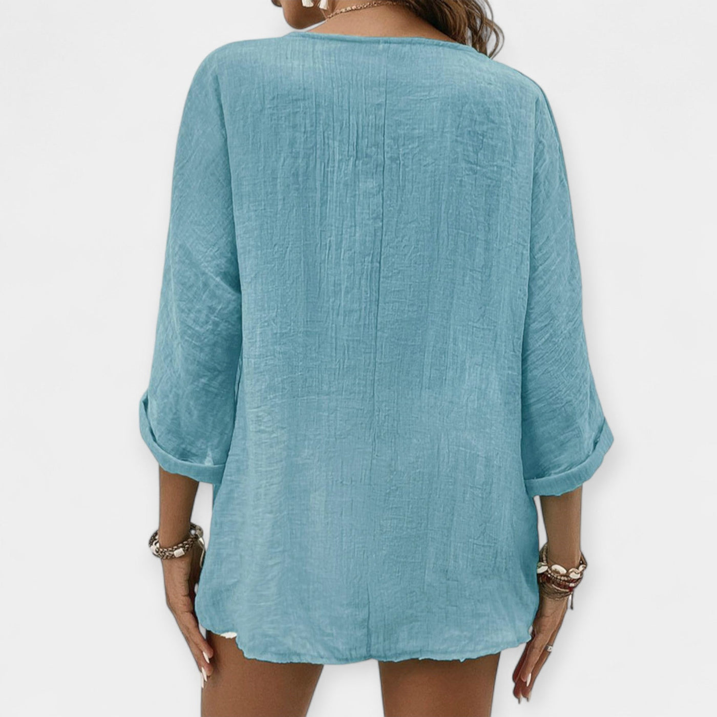 Λινό Μπλουζάκι