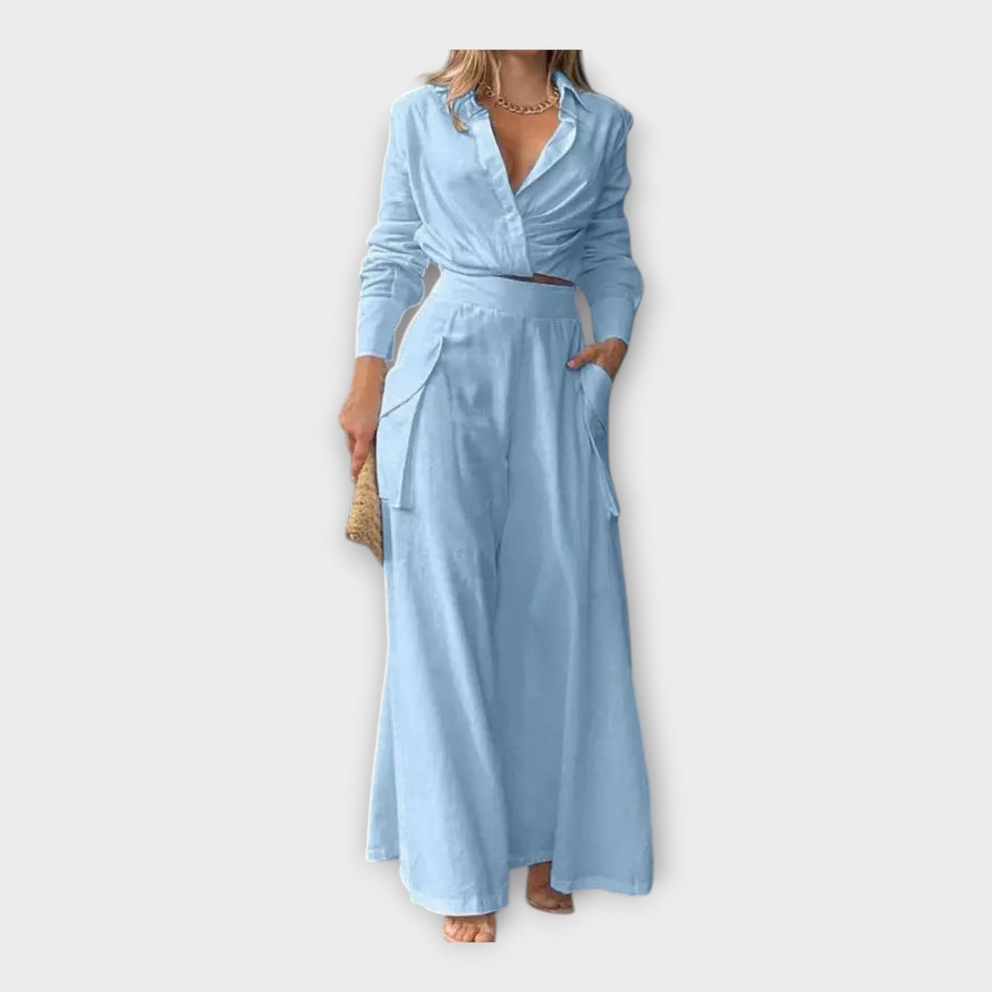 Σετ με διαχρονική κομψότητα και minimal αισθητική