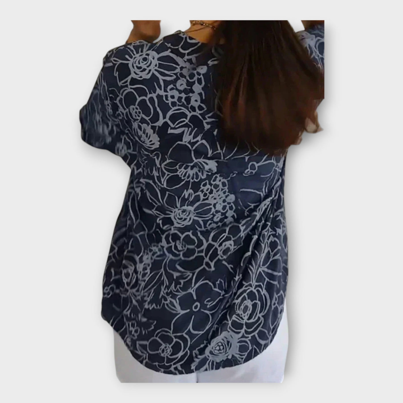 Κομψή Μπλούζα με Σχέδιο