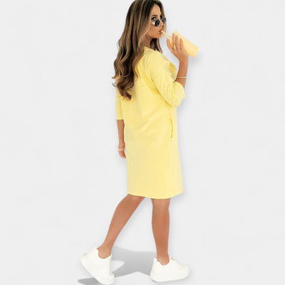 Καθημερινό Φόρεμα με Λειτουργικές Τσέπες