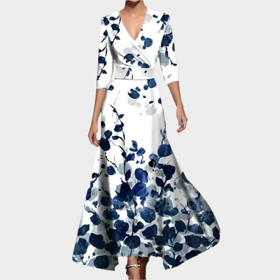 Μίντι Φόρεμα με Ψηλή Μέση και Χαλαρή Εφαρμογή