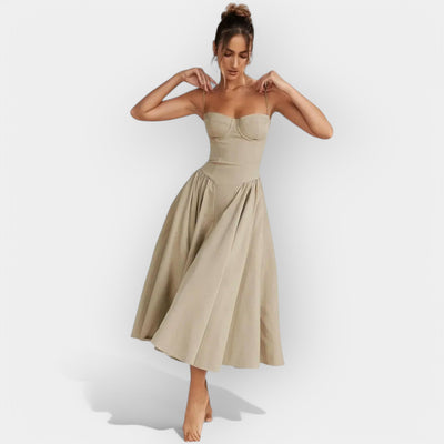 Εκλεπτυσμένο Μίντι Φόρεμα για το Καλοκαίρι